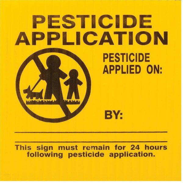 Gemplers GEMPLER'S Connecticut Lawn Pesticide Application Signs